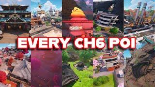 Ranking EVERY NEW CHAPTER 6 NAMED LOCATION (POI) In FORTNITE From WORST To BEST