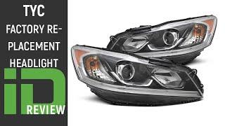 TYC Factory Replacement Headlight Review