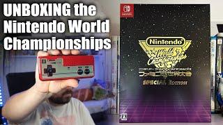 Unboxing the Japanese Special Edition Nintendo World Championships: Famicom