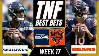 Thursday Night Football Picks (NFL Week 17) SEAHAWKS vs BEARS | TNF Parlay Picks