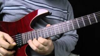 Terrifying 4 note per string - alternate picking - Guitar Lesson