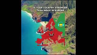 Is your country stronger than india? (in Europe) #shorts