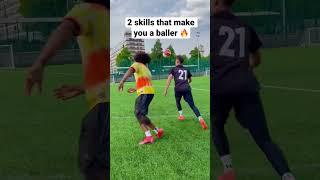 2 skills that make you a baller  #football #soccer #skills