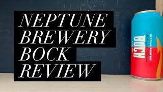 Neptune Bock Review , Neptune Brewery Oktoberfest Edition , British Strong Lager Review