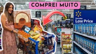 QUANTO EU GASTO FAZENDO COMPRAS NO WALMART DA FLÓRIDA? | Bruna Danielle