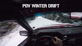 Volvo 940 *GoPro POV* Winter/Street Drift The Swedish Way