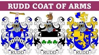 Rudd Coat of Arms & Family Crest - Symbols, Bearers, History