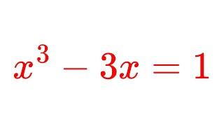 Let's Solve A Nice Cubic