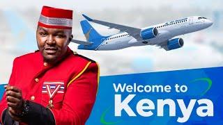 Alex Mathenge welcomes Air Tanzania to Kenya in style