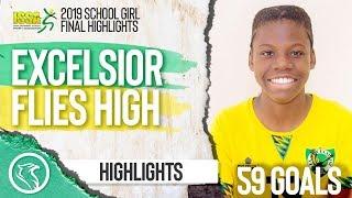 Excelsior Girls vs Denham Town- Full Highlights | May 3, 2019 | ISSA School Girl Football FINALS