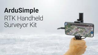 RTK Handheld Surveyor Kit from ArduSimple. Survey and map with RTK and centimetre level accuracy!