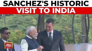 Spanish President Pedro Sanchez's Historic Visit to India After 18 Years | India Today