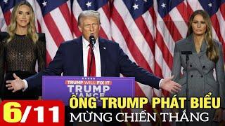 Ông Trump phát biểu mừng chiến thắng