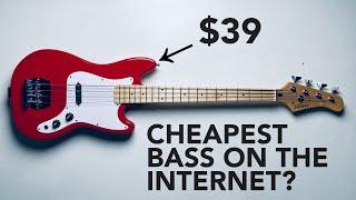 I bought the cheapest bass on the internet! It was....