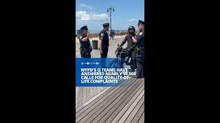 NYPD's Q Teams have answered nearly 10,000 calls for quality-of-life complaints