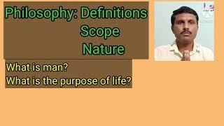 Nature and Scope of Philosophy