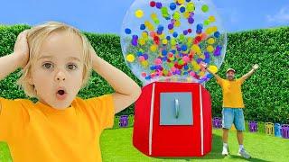 Chris and Giant Gumball Machine Adventures for kids