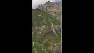 Cable car ride to mount Schilthorn