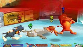 Tom and Jerry in War of the Whiskers HD Lion Vs Spike Vs Tom Vs Jerry