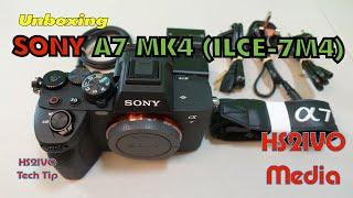 Sony A7M4 Unboxing