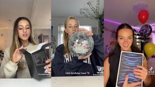 Birthday haul- TikTok compilation