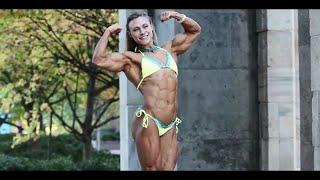 Female Bodybuilder Muscles Flex Compilation