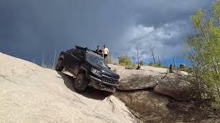 Longwater Gulch in a Colorado ZR2