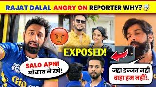 OMG! Rajat Dalal ANGRY On Reporter | Rubal Dhankar Exposed Elvish Yadav | Rajat Dalal Vs Digvijay