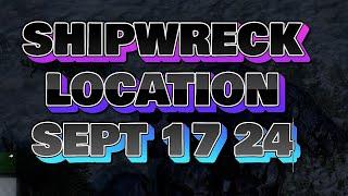 Shipwreck Location Today Sept 17 2024 GTA Online | GTA online daily shipwreck  location