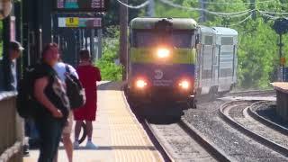 (Mini-Vlog) LIRR's First Cannonball of 2024 and other trains at Bay Shore, (5/24/24)