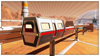 I was sent to Mars to BUILD TRAINS in Surviving Mars: Martian Express