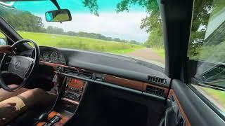 Driving the 1987 Mercedes-Benz W126 500 SE - Oldenzaal Classics