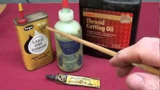 MACHINE SHOP TIPS #91 FAVORITE SHOP LIQUIDS tubalcain