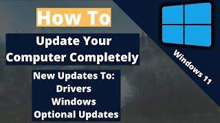 How to Windows update your computer completely (Windows 11)