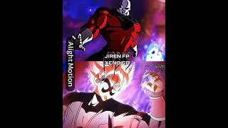 Xeno Goku Black vs Jiren