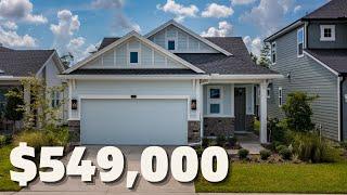 Tour a $549,000 single family home in Jacksonville’s eTown Community! Real Estate for Sale 2022