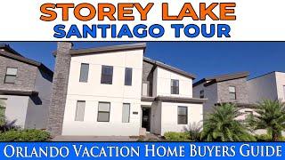 Storey Lake Santiago Home Tour. 8 Bedroom Vacation Home.  Storey Lake Villa Built By Lennar.