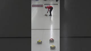 Proving the broadcasters wrong - Gregory Janbroers  #curling #highlightreel #joniswrong