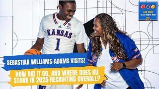 Sebastian Williams-Adams visits, could he be a first commit? | The Hum: A KU Hoops Podcast (Ep. 39)