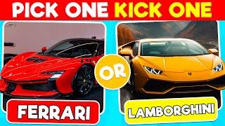 Pick ONE Kick ONE  | Luxury Cars Edition ️