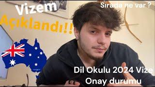 Avustralya Öğrenci vizesi sonucum açıklandı!! / Avustralya Dil okulu 2024 güncel vize durumu.