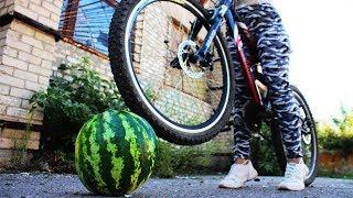 EXPERIMENT: BIKE VS WATERMELON