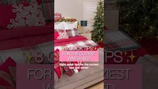 Transform Your Bed: 8 Cozy Tips for Ultimate Winter Comfort! ️️
