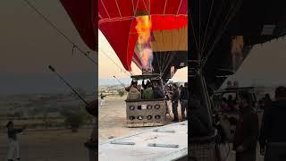 Hot Air Balloon Ride In Cappadocia! #cappadociavisitor #hotairballoon