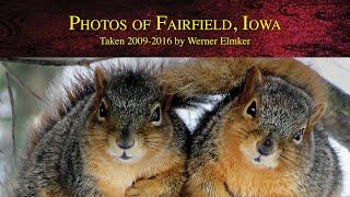 Photos of Fairfield, Iowa taken in 2009-2016 by Werner Elmker