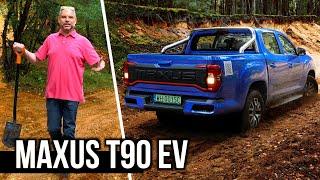  MAXUS T90 EV  - Elektryczny Pickup za mniej niż 100 000 zł?  •  4K • Auto Made in China