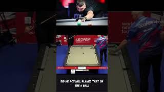 Did he actually played that on the 6 ball | EKLENT KACI VS DAVID BLACK | 2023 UK OPEN