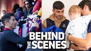 INSIDE LOOK AT OPEN DOORS TRAINING + VISIT TO CHILDREN IN HOSPITAL | FC BARCELONA 