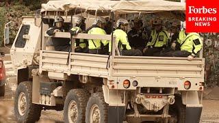 FEMA First Responders Team Arrives In NC To Respond To Flooding In The Wake Of Hurricane Helene