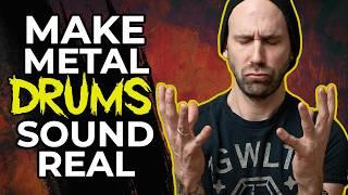 NATURAL SOUNDING METAL DRUMS with GOMEZ (Behemoth, Ghost, Opeth, Mayhem)!